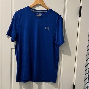 Under Armour Men's Vivid Blue Short Sleeve Tee